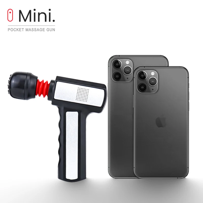 

Mini Massage Gun Muscle Relaxation Massager 8000r/min Electric Portable Vibration Fascial Gun Pain Relief Relax Shaping Small