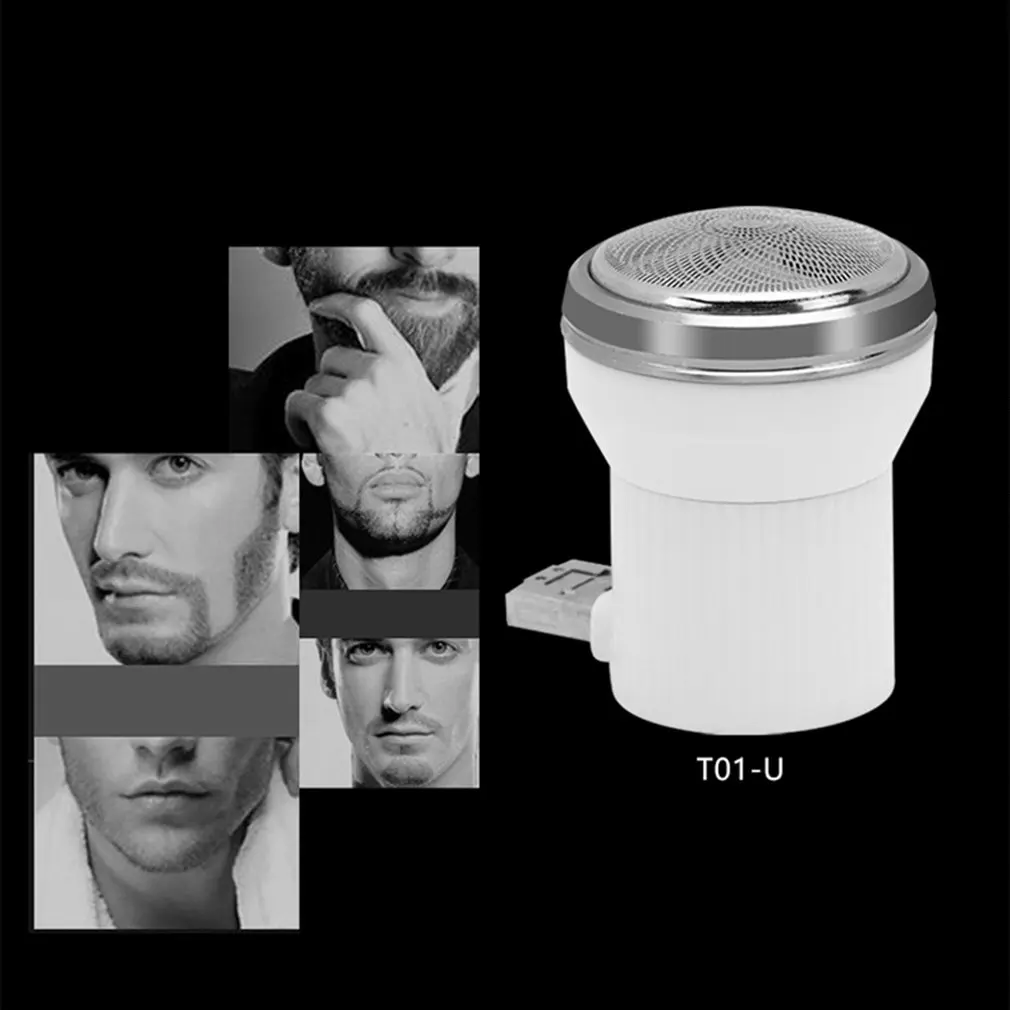Микро-USB Электробритвы на открытом воздухе портативный триммер для бороды бритвы для путешествий смартфон бритвенные ножи