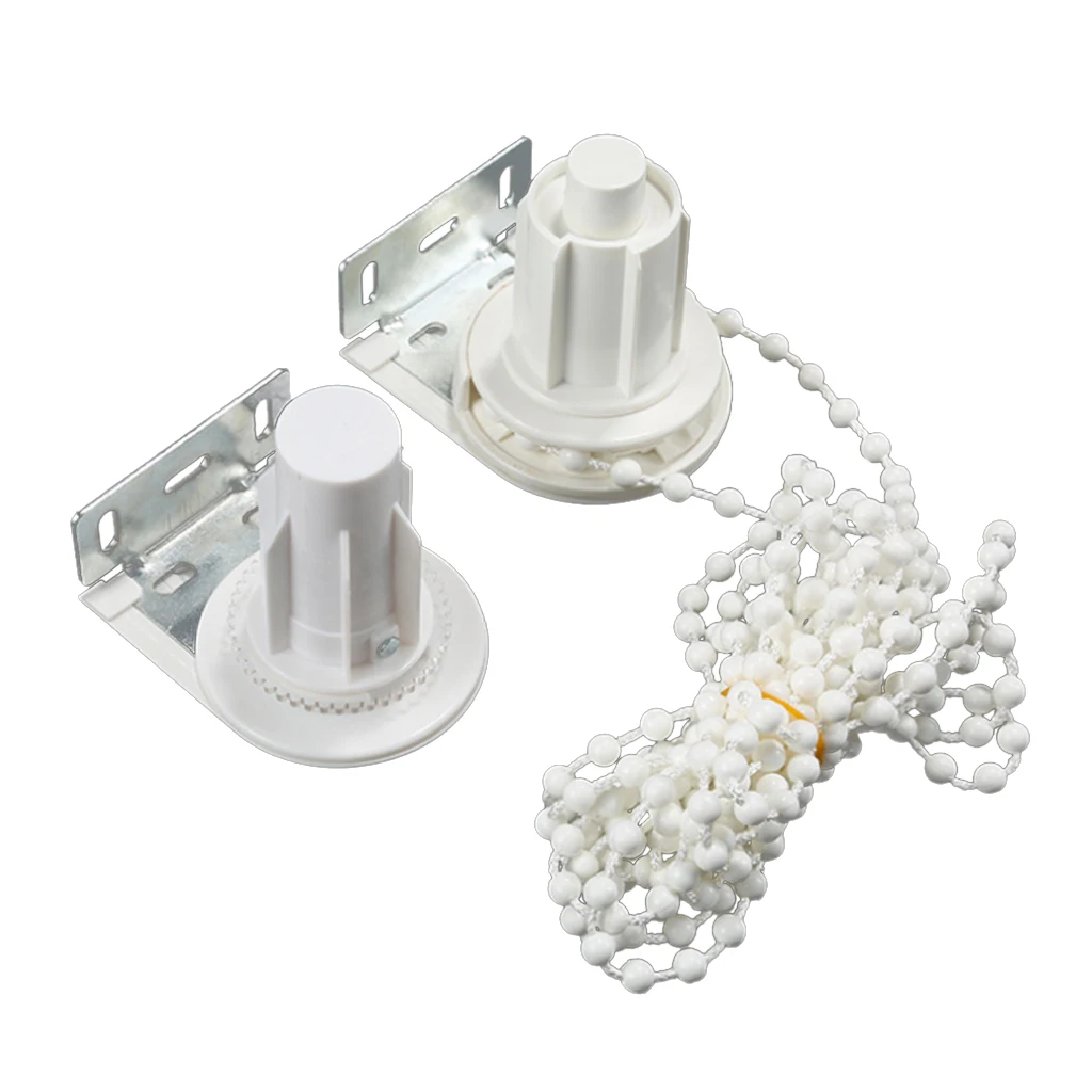 38mm Tube Roller Blinds Shade - Bead Chains Cleats Connectors Bracket Clutch