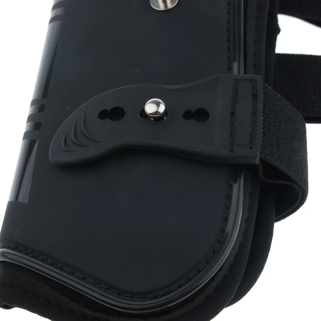 1 Pair Equestrian Horse Leg Guard Boots Front Hind Leg Wraps Cover Tendon Protection