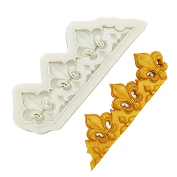 

minsunbak European Classic Retro Embossed Silicone Mold Fondant Mold Party Cake Decoration Tools Chocolate Baking Utensils