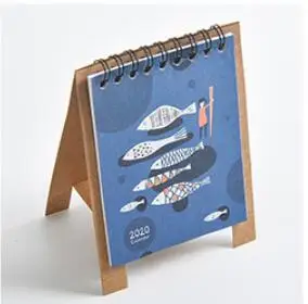 Креативный японский Настольный календарь мультфильм милый DIY крафт-бумага календарь для Обложка для ежедневника офисные аксессуары для ноутбука - Цвет: L