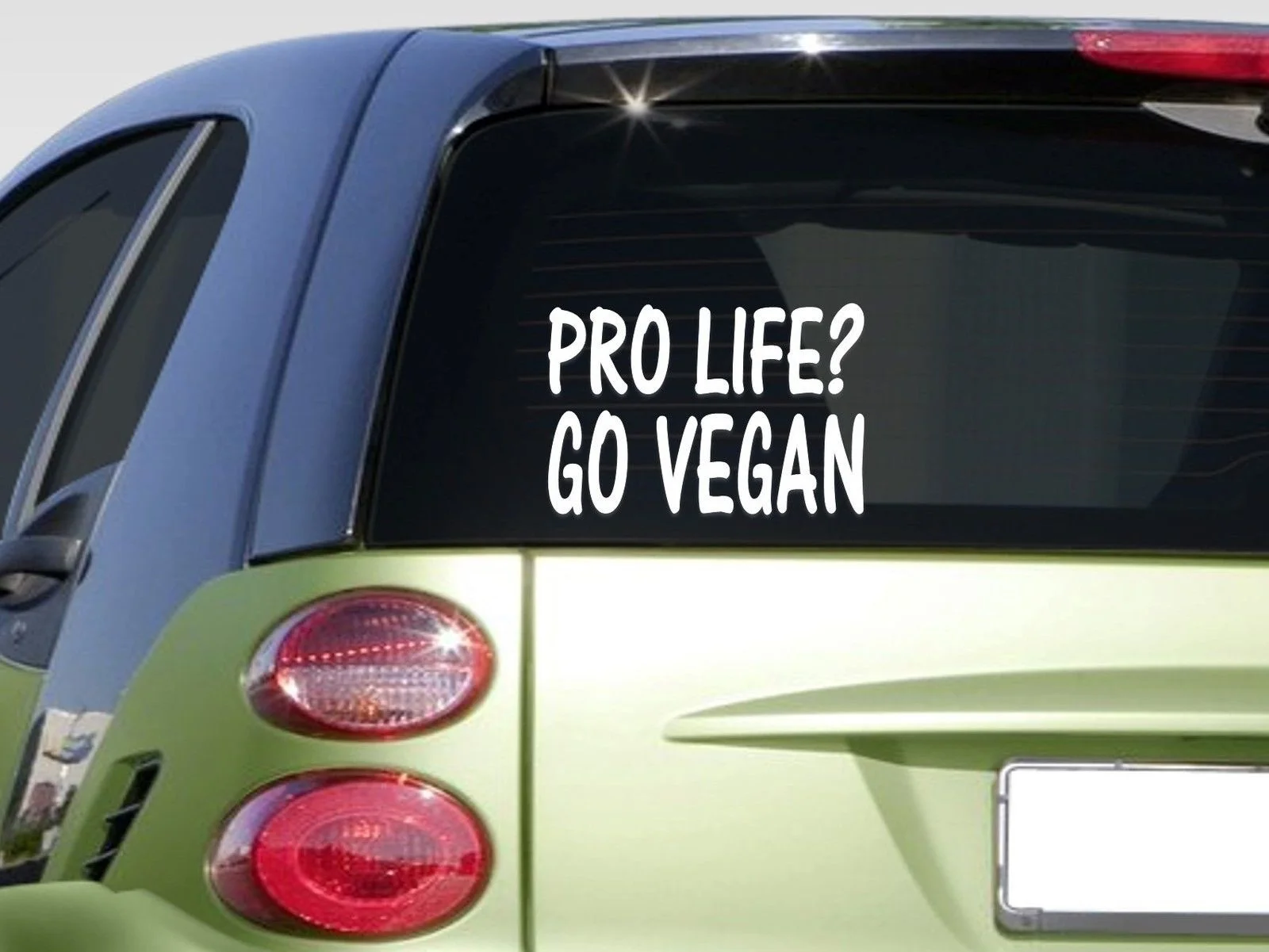 Pro life go vegan 6 &quotстикер наклейка Вегетарианская рецепт диета meatless vegans компьютерная