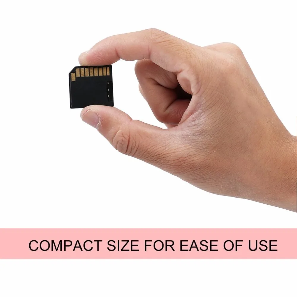 Portable Mini Short SDHC TF SD Card Adapter Flash Drive for MacBook Air TF Card Memory 4