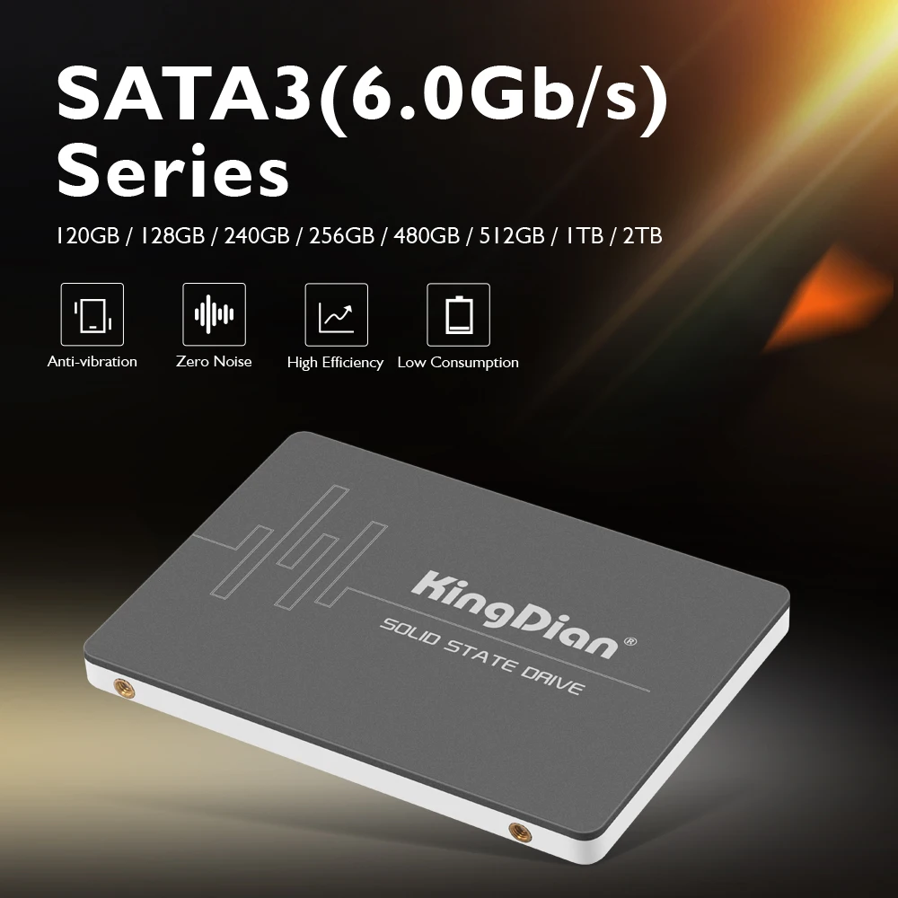 KingDian SSD SATA 120GB 240GB 480GB 1tb 128gb 256gb 512gb 2tb 60gb SATAIII Internal Solid State Disk ssd drive 500gb internal