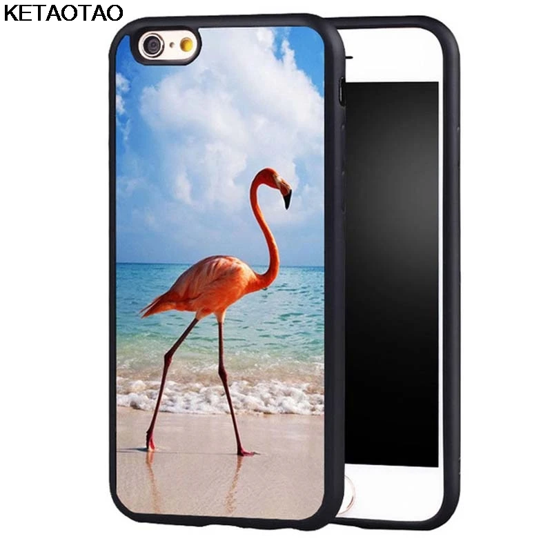 Чехол KETAOTAO с пальмами LA summer для samsung galaxy S4 S5 S6 S7 S8 S9 S10 edge Note, мягкий ТПУ резиновый силиконовый чехол - Цвет: Темно-серый