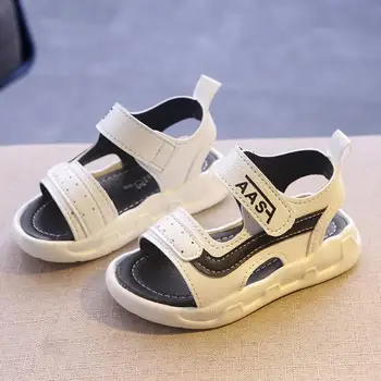 

2020 Summer New Male Baby Casual Sandals Baby Soft Bottom Beach Shoes 1-8 Years Old Fashion Summer Girl Shoes