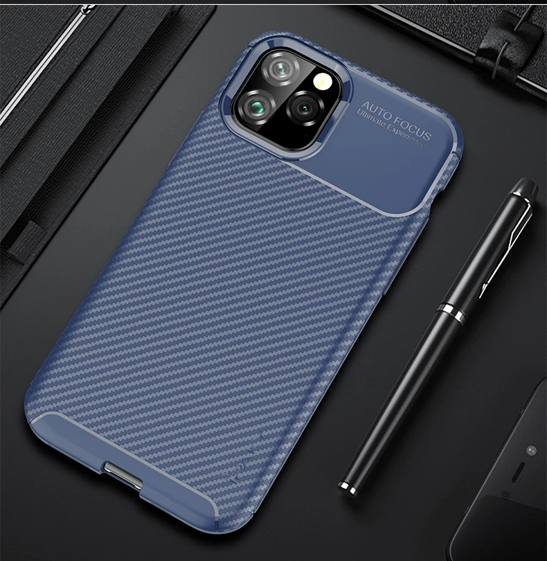 blue Для iphone 11, чехол для мобильного телефона, новинка, для iphone 11 pro, защитный чехол, анти-падение, для iphone 11, promax, tpu, мягкий чехол, сплошной цвет - Цвет: blue