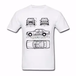 Автомобиль mercedes w124 camiseta Hombres Nuevo manga corta уличная camisa ropa hombres camisas novedad Топы