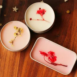 Portable Case Soild Perfume Feminino Portable Box Flower Fruit Fragrance Floral Cream Female Parfum Metal Casing