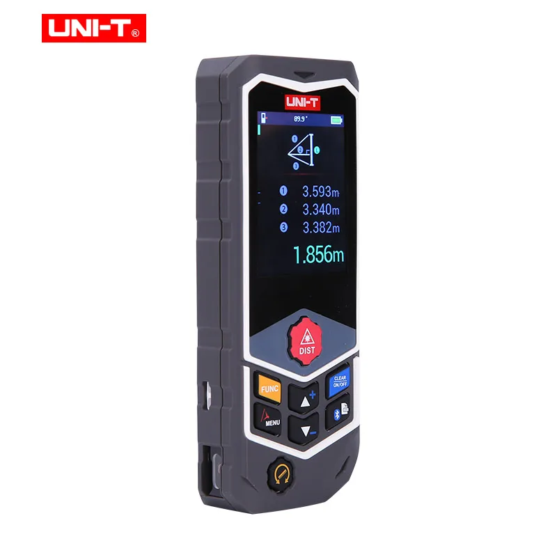 UNI-T LM80D PRO/LM120D PRO лазерное расстояние колесо измерителя Тип дальномер Лазерная электронная линейка/голосовое чтение с Bluetooth