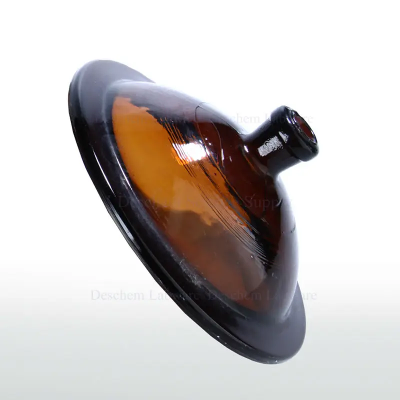 120mm,Amber Brown,Glass Desiccator Jar,Dessicator Dryer,12CM,New Lab Glassware