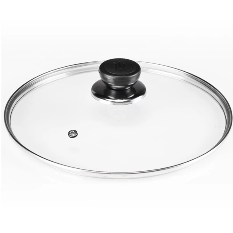 

16cm/18cm/20cm/22cm/24cm/26cm/28cm/30cm/32cm/34cm/36cm/38cm/40cm Tempered Glass Pot Wok Lid