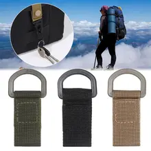 

Portable Nylon Webbing Outdoor Supplies EDC Equipment Belt Clips Keychain Carabiners Hang Buckle Strap