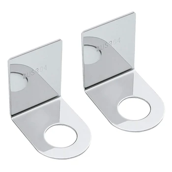 

Shampoo Holder Hook Stainless Steel Adhesive Wall Mounted for Bottles with Pump Dispenser for Shower Kitchen Bathroom