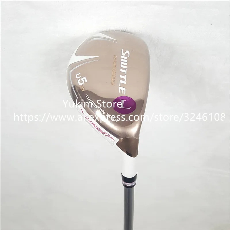 Новые женские Гольф клубы Maruman SHUTTLE driver + fairway wood Hybrid iron putter Bag Golf полный комплект