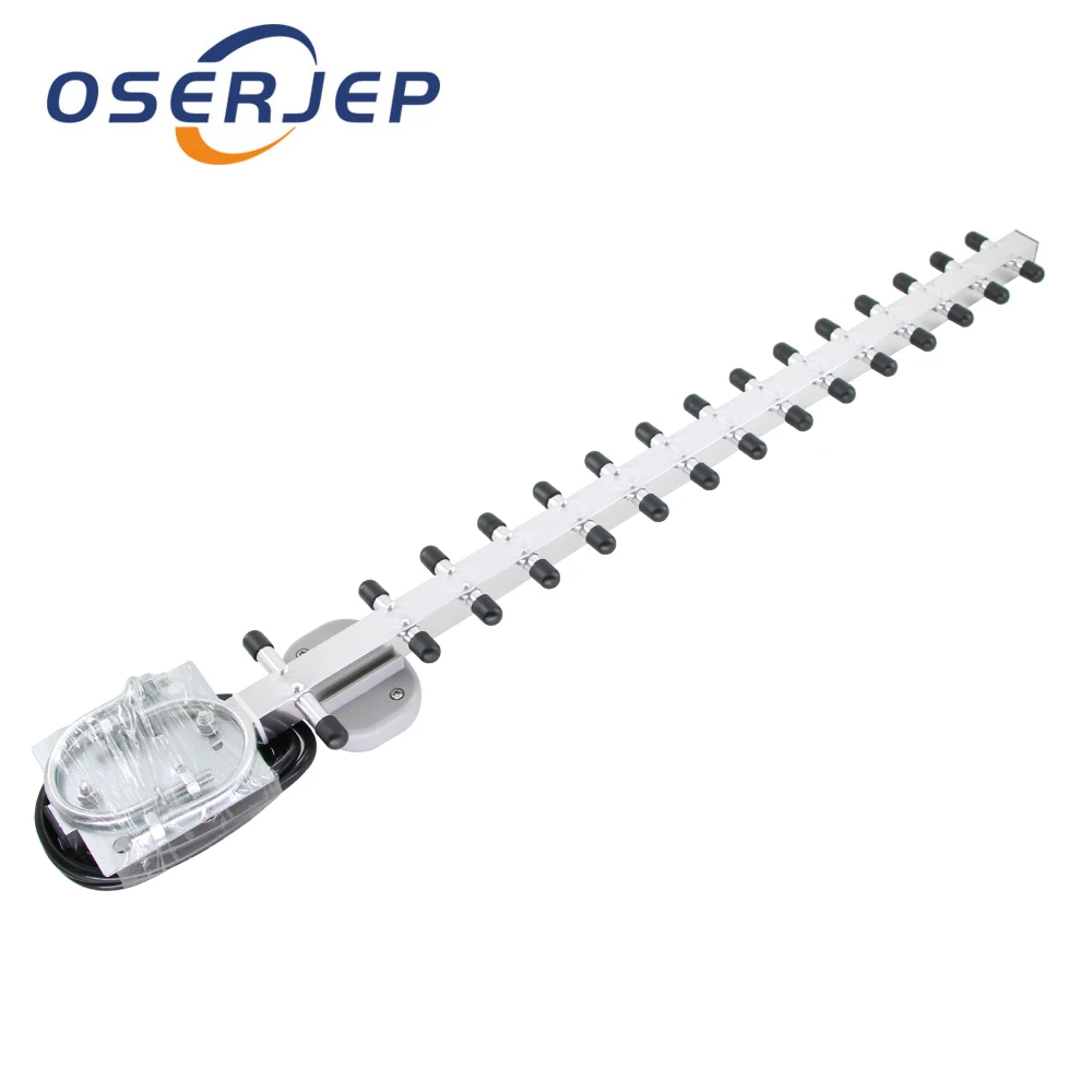 High Gain 28dBi SMA Plug 4G 696-960MHz / 1710-2690MHz Yagi Antenna SMA Male Plug