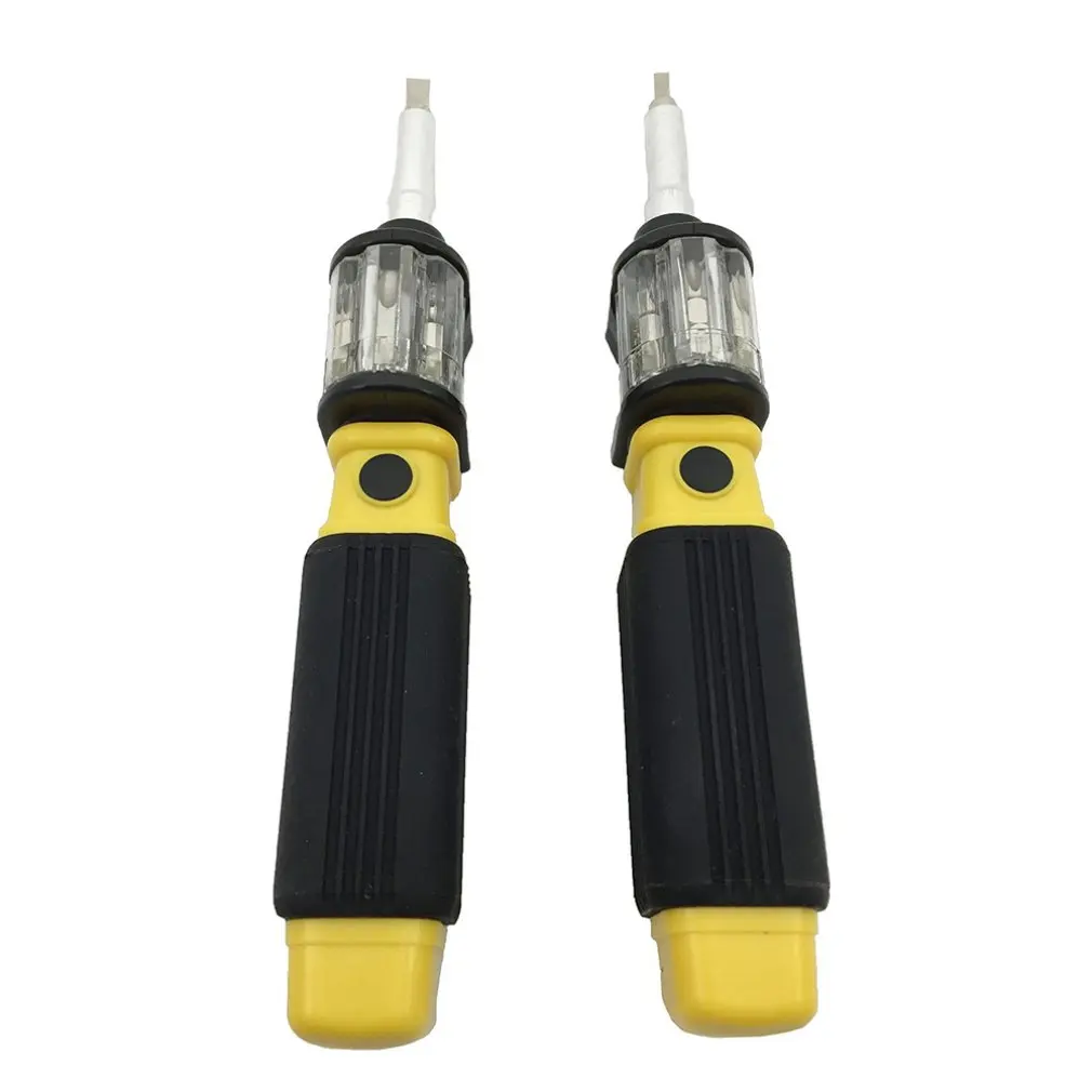 6-In-1 Multi-Function Rotary Screwdriver Six Different Magnetized Bits Quick Switch Telescopic Screwdriver