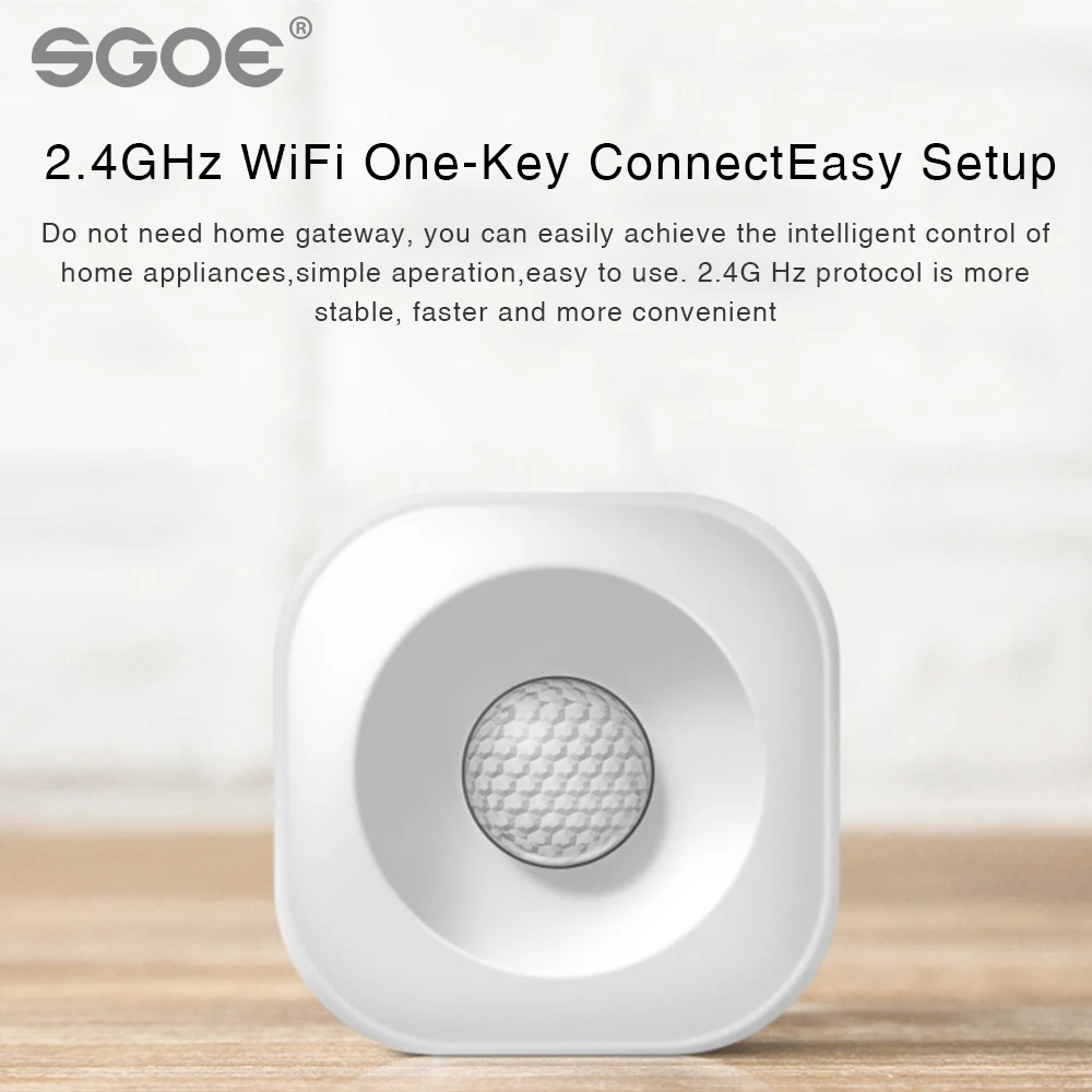 Kopen Tuya Smart home WIFI PIR Motion Sensor intelligente Draadloze Passief Infrarood Detector Security Inbraakalarm Sensor Tuya APP NIEUWE