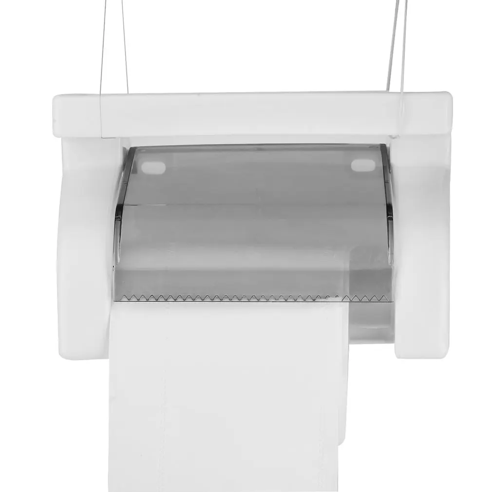 New Wall Mounted Plastic Waterproof Toilet Roll Paper Box Holder Bathroom Tool Hot Sale