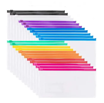 

5PCS A4 transparent document bag