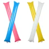 100pcs/lot=50bags mix color Inflatable Clapper,cheerstick, Inflatable Sticks, Balloon Stick Clapper Cheering Stick Noise Maker 5