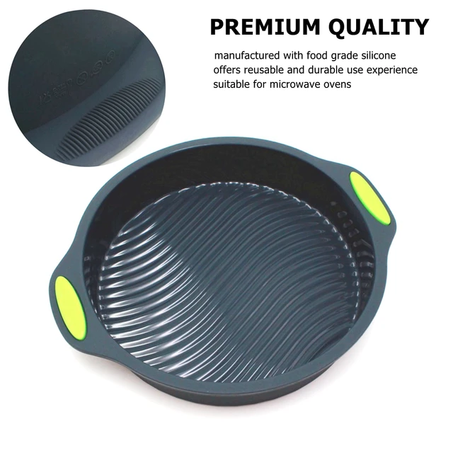 Silicone Cake Pan Non-Stick 8-10-Inch Food Grade Silicone Cake Mold Baking Pan Toast Tray Bread Pan Dessert Bakeware Cake Tools 2