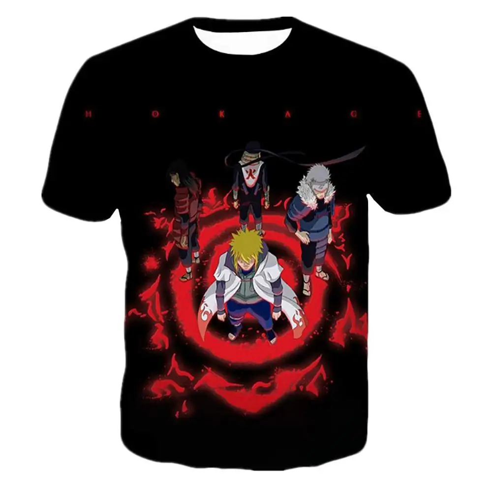 

2019 New Design Naruto t shirt men/women Kakashi 3D printed t-shirts Harajuku style tshirt Fashion boy girl streetwear tops tees
