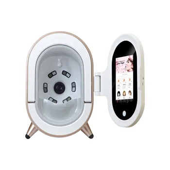 

OEM language 3D digital Skin analyzer Facial Analysis/Skin Analyzer Machine with RGB+UV with pad