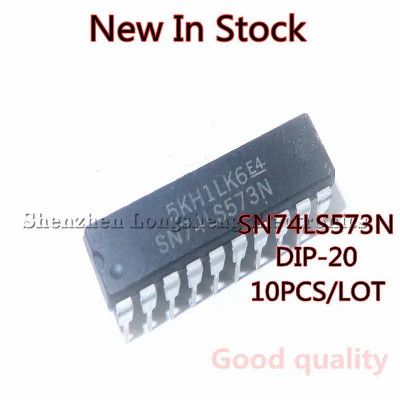 10PCS/LOT NEW SN74LS573N 74LS573 DIP-20 Octal line driver In Stock | Электронные компоненты и принадлежности