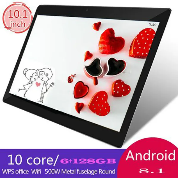 

2020 Tablet 10.1 Inch Tablets Android Lager Memory with 6G+128GB MTK6797 Dual SIM Cards Phone 4G Call Wifi Tablets tablet 10.1