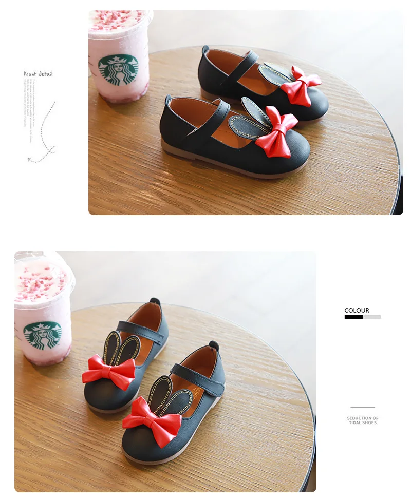 JUSTSL/обувь принцессы для девочек; Новинка года; Осенняя детская обувь с бантом; обувь на мягкой подошве с героями мультфильмов; детская обувь на плоской подошве для студентов