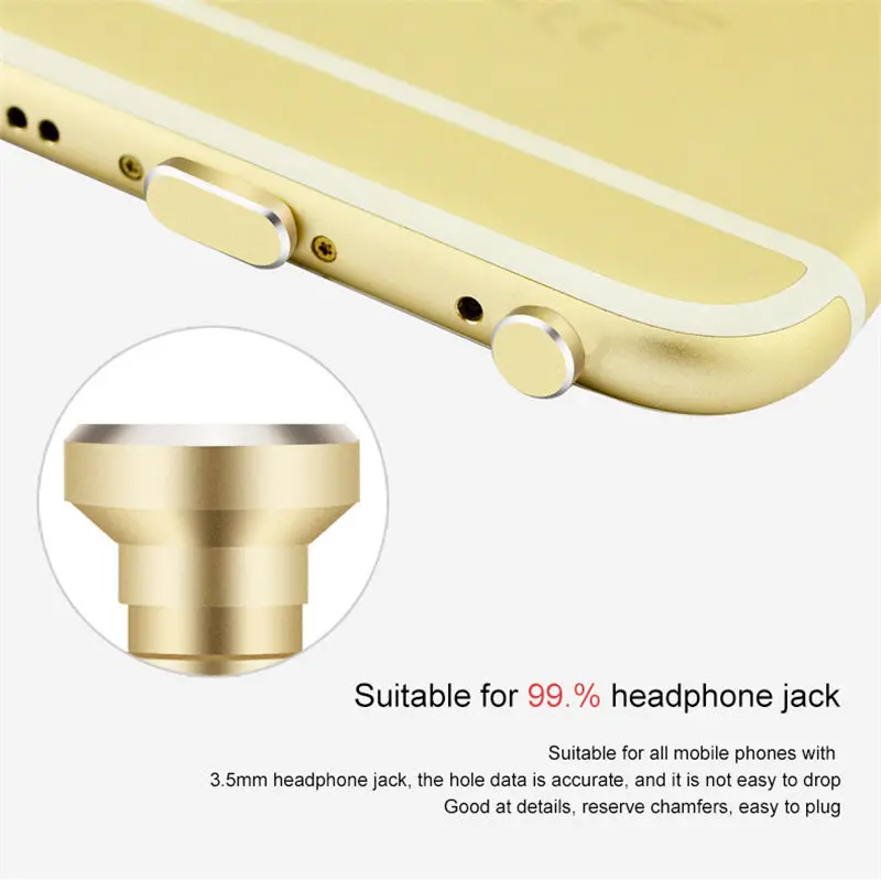 Металлические заглушки от пыли для iPhone, samsung, huawei, Micro USB, IOS, type-C, порт для зарядки+ порт для наушников, разъем 3,5 мм, Инструмент для извлечения карты