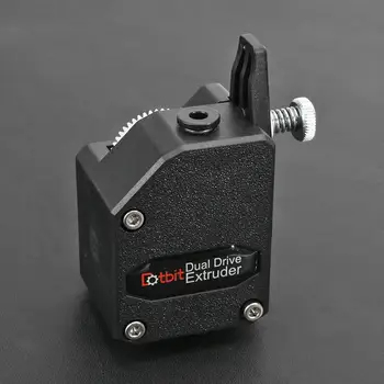 

Durable Extruder Delicate Texture 3D Printer PartSolid Color Extruder Cloned Btech Dual Drive Extruder Filament Dual Gear