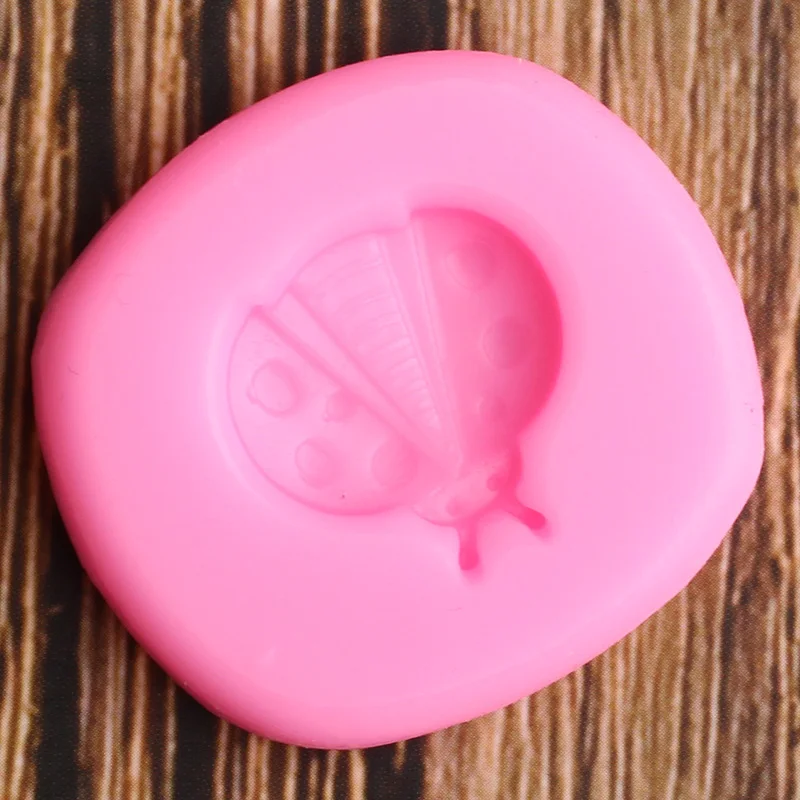 3D насекомые Божья коровка силиконовые формы для детской глины|Пресс глины| |