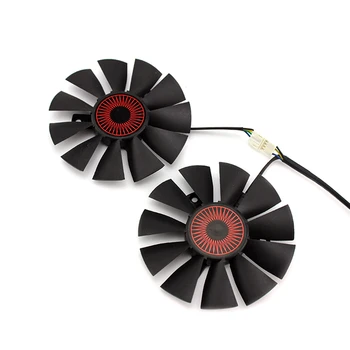 

Graphics Card Cooling Fan T128010SH Cooler for ASUS GTX1060/1050/960/950/750ti/R9 370 Replacement Accessories