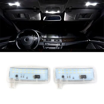 

2x Error Free LED SMD Car Vanity Mirror Visor Light For BMW E88 E93 LCI Rolls-Royce RR2 Drophead / RR3 Coupe