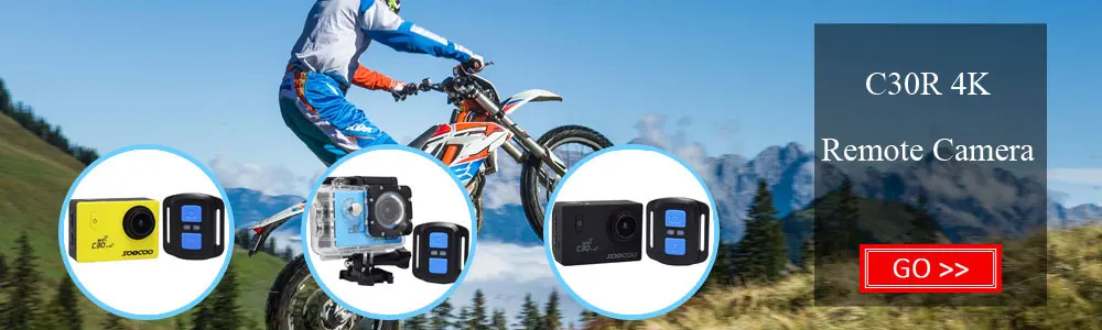 SOOCOO S20WS Wifi экшн-камера 170 градусов широкоугольный объектив 1080P Full HD 10m Водонепроницаемая мини спортивная видеокамера с петлей для велосипедного шлема