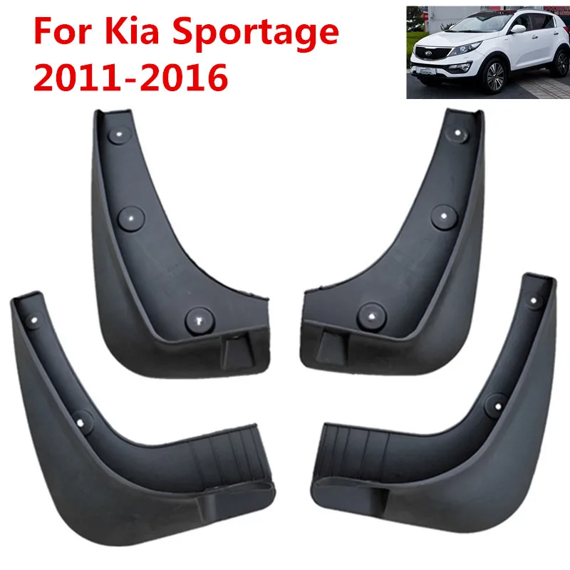Автомобильные Брызговики для Kia Sportage 2011- Брызговики переднее заднее крыло брызговики Kia Sportage
