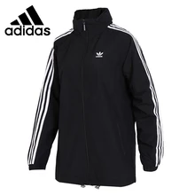 Новое поступление, оригинальная женская спортивная куртка с капюшоном для стадиона Адидас JKT