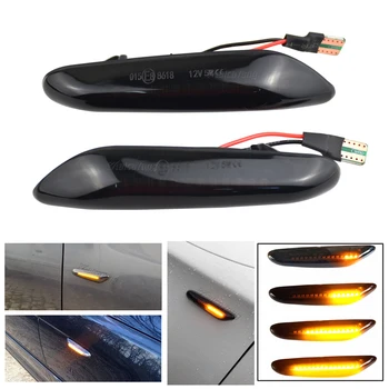

1 Pair 12V Car LED Brake Turn Signal Side Marker Light Indicator Lamp Fit for BMW E82 E88 E60 E61 E90 E91 E92 E93