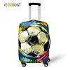 Foot Ball Print Suitcase Protective Covers Fire Trolley Luggage Protector for Man Boys Travel Accessories Elastic Bagage Cover ► Photo 2/6