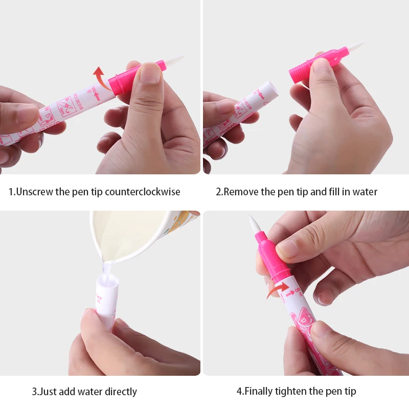 8 видов стилей развивающие игрушки волшебная водяная книга для рисования