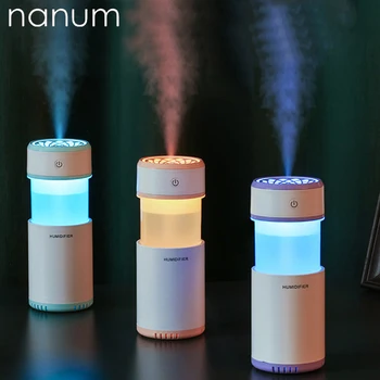 

Car Air Freshener Pull Humidifier USB Mini Ultrasonic Essential Oil Diffuser LED Purifier Mist Maker