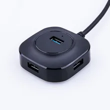 4-port USB Hub Safe Efficient Hub USB 3.0 Hub Environmental Protection ABS Material USB Hub