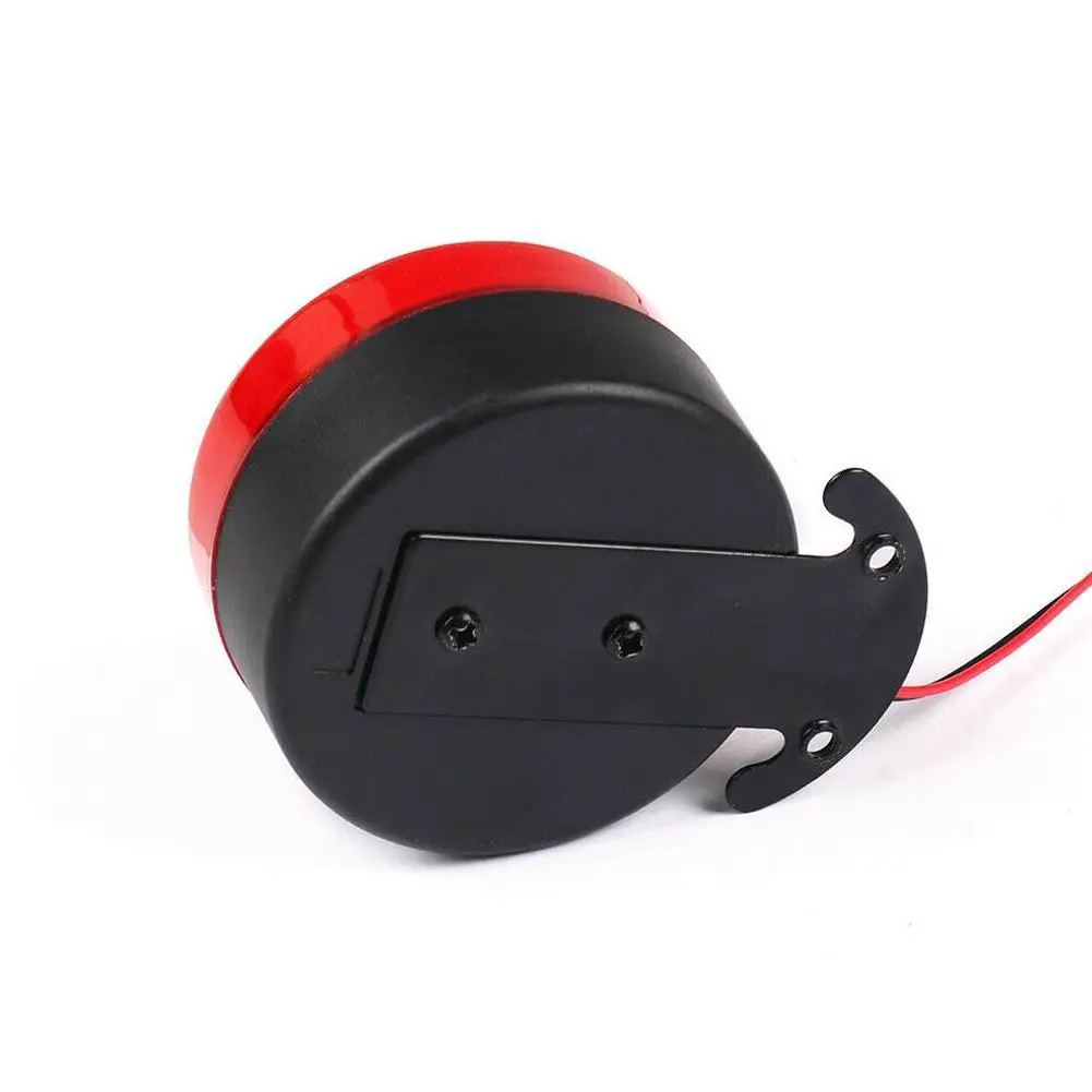 DC 12/24V Car Reversing Horn With Flashing Warning Signal Light Waterproof Back Up Sound Alarm Speaker Buzzer Horn For Cars Moto