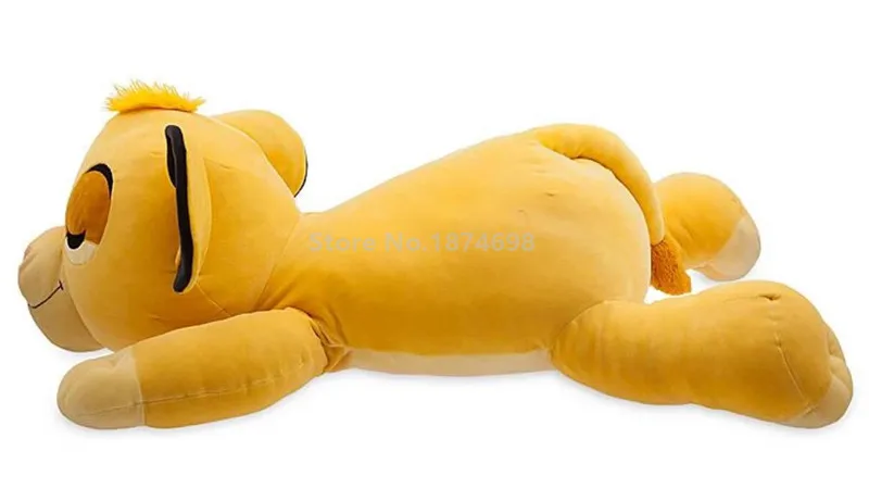 Король Лев большой лежа Simba Подушка Плюшевые игрушки 55 см милые мягкие животные куклы детские игрушки для детей Подарки
