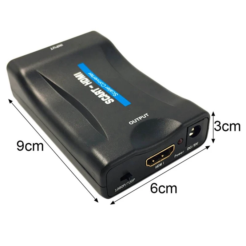 HDMI к SCART композитный видео конвертер аудио адаптер с USB кабель для SKY tv