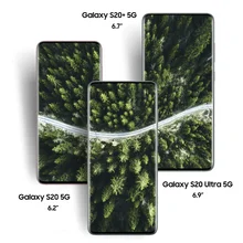 Samsung Galaxy S20 5G 128gb Supervooc Wireless Charging In-Screen fingerprint recognition/face recognition