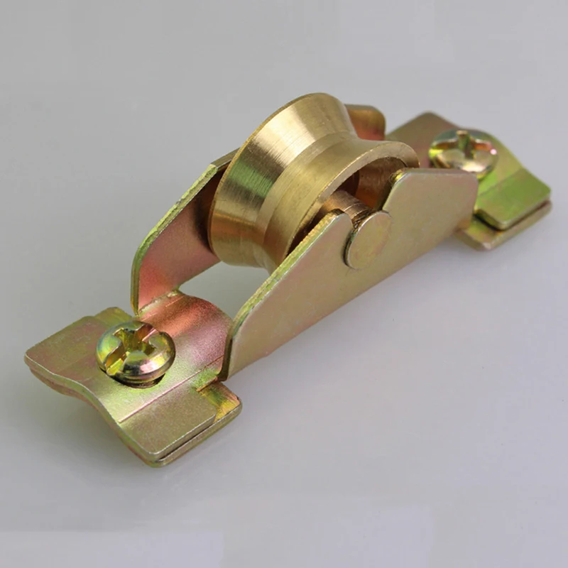 

Sliding Door Plastic Steel Window Pulley Glass Aluminum Alloy Brass Wheel Muted Nylon Roller Hardware